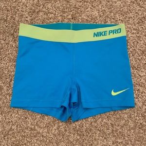 Nike PRO spandex shorts